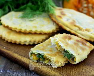 Постные чебуреки