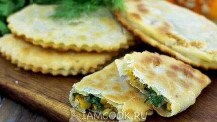 Постные чебуреки