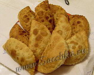 Тесто для чебуреков