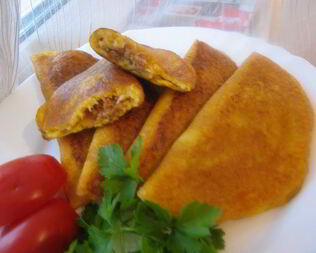 Тыквенные чебуреки