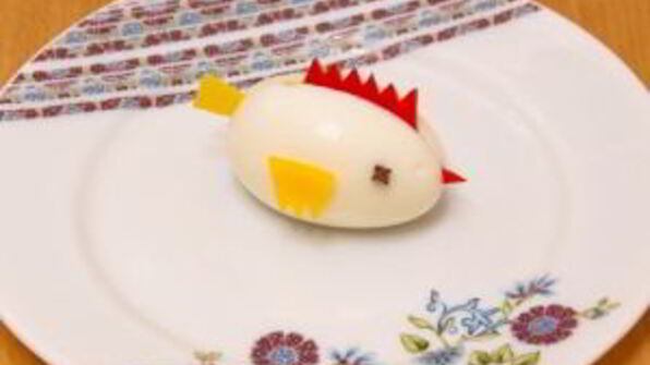 фаршированные яйца цыплята