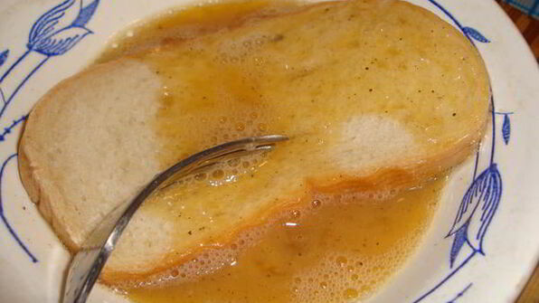 французские гренки