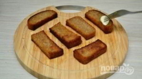 гренки с чесноком и сыром