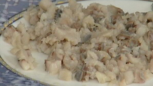 гренки с селедочным маслом