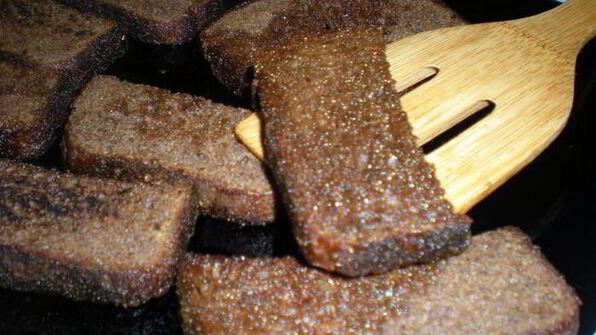 гренки с шпротами