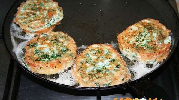 гренки с сыром