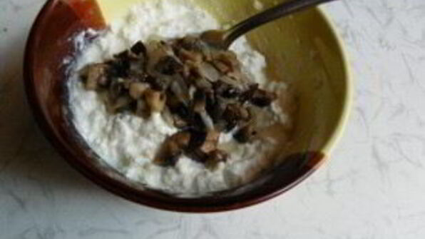 гренки с творогом