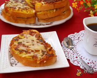 Картофельные гренки с сыром