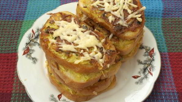 картофельные гренки с сыром
