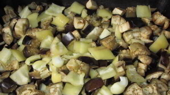 баклажанная и кабачковая икра в духовке