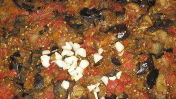 баклажанная и кабачковая икра в духовке