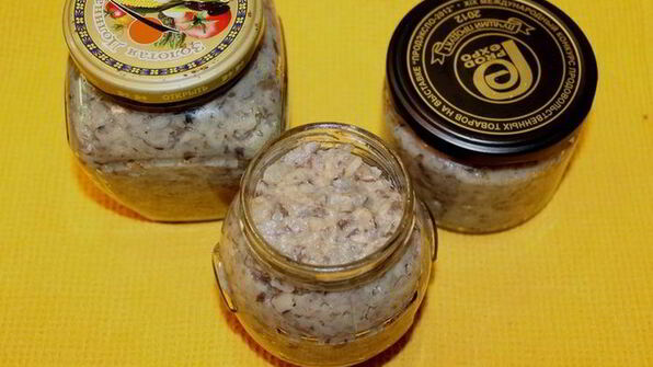 икра грибная из маслят