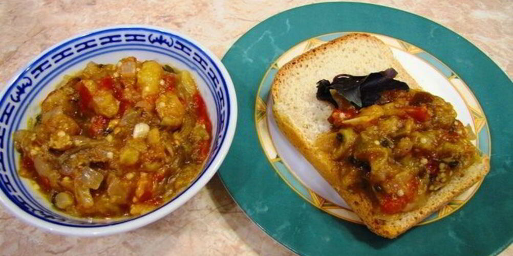 Рецепт икры из баклажан