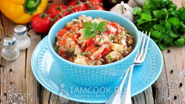 икра из баклажанов по-одесски