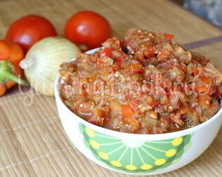 Икра из баклажанов