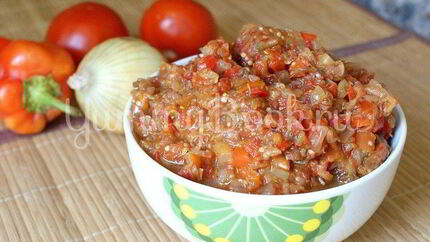 Икра из баклажанов