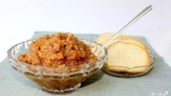 икра из печеных баклажанов