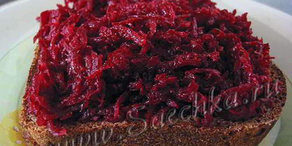 Рецепт икры из свеклы