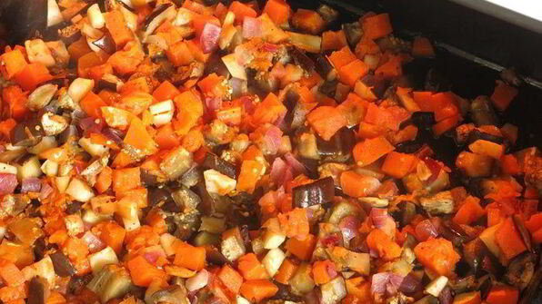 икра из тыквы и баклажанов