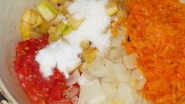 икра кабачковая обжаренная