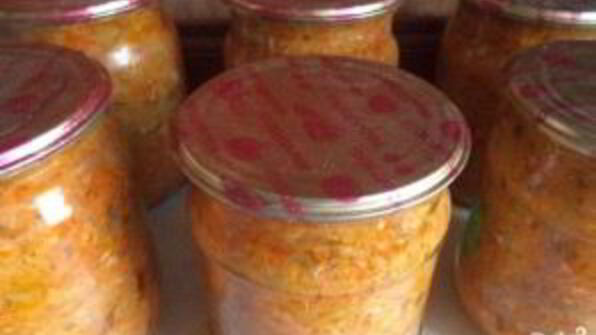 икра кабачковая в банку