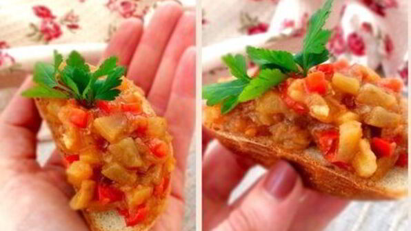 икра заморская — баклажанная