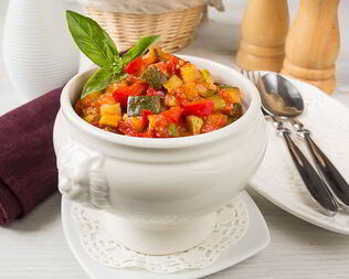 Кабачковая икра кусочками