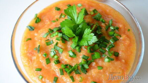 кабачковая икра с помидорами