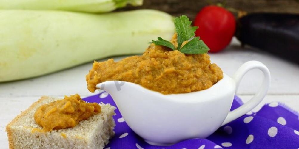 Рецепт кабачкова-баклажанной икра на зиму