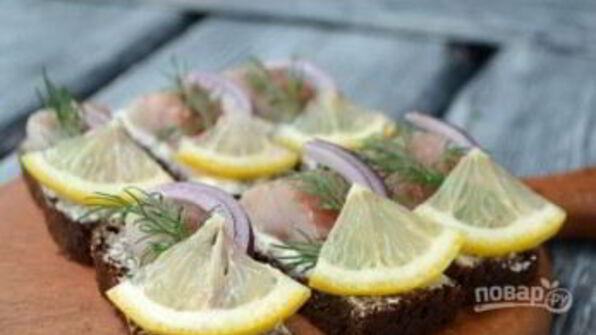 канапе для праздничного стола