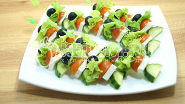 канапе греческое