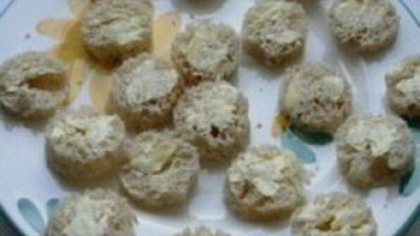 канапе из яиц на завтрак