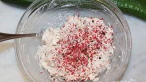 канапе с крабовым мясом