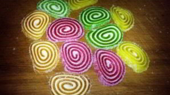 канапе с мармеладом и сыром