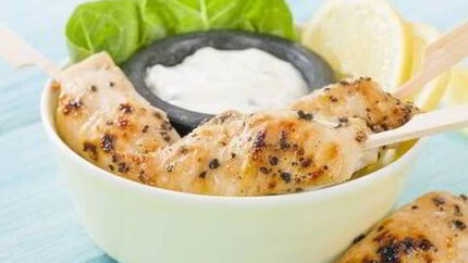 Пряные канапе из курицы