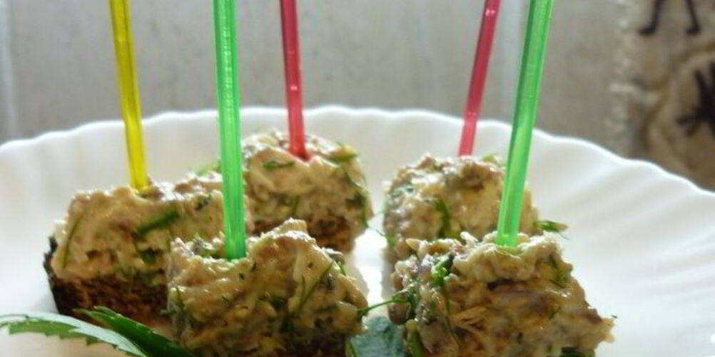 Рецепт закуски рыбные канапешки