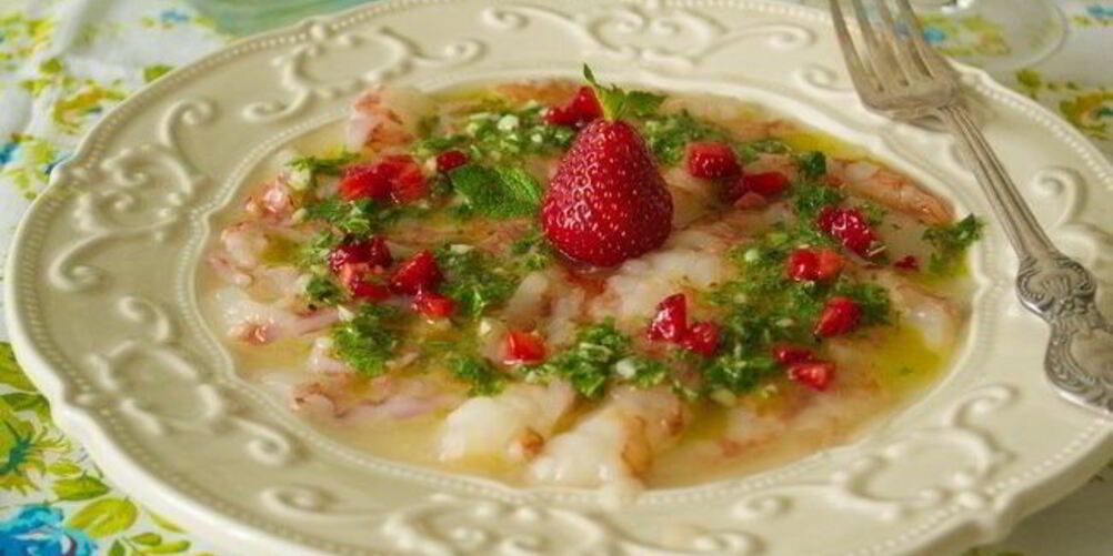 Рецепт карпачча из креветок