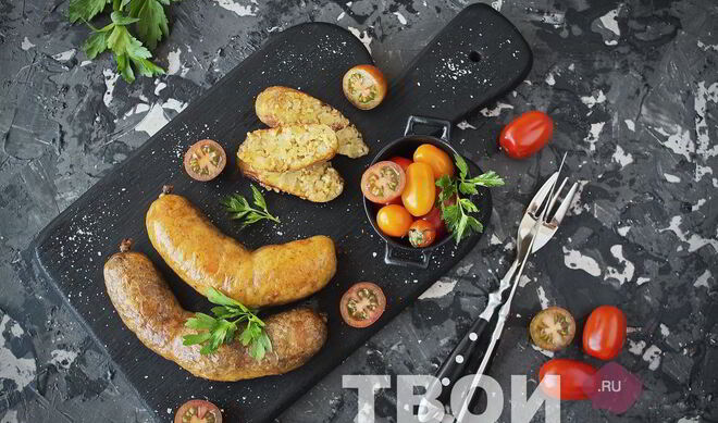 Картофельная колбаса