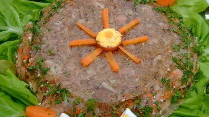 Холодец из говяжьих ног