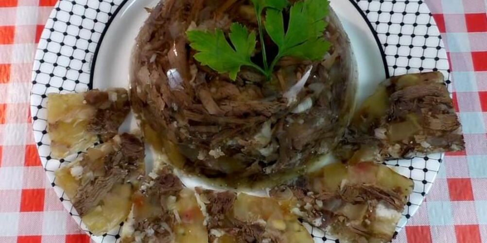 Рецепт холодца из ножек говядины