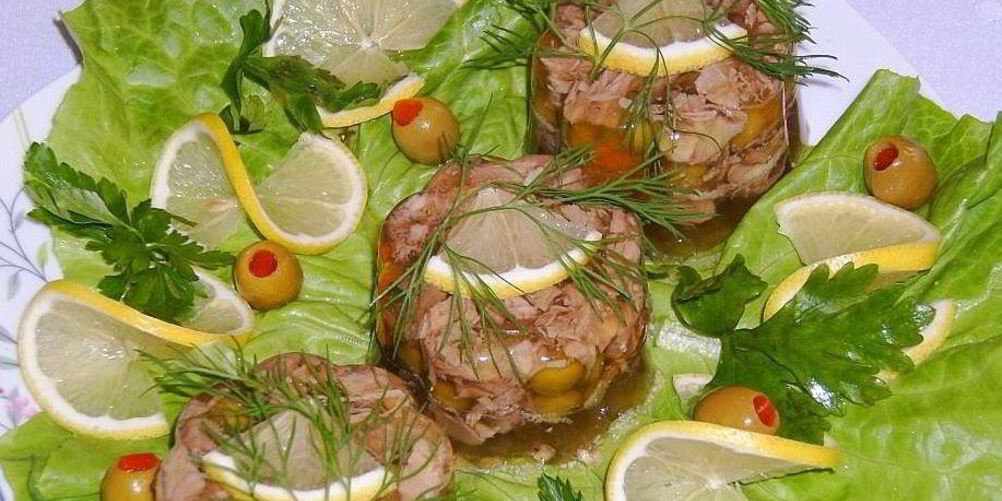 Рецепт холодца из свинины