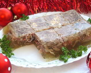 Холодец из свиной рульки