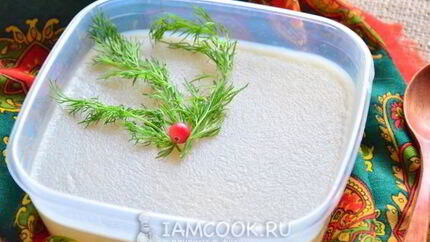 Холодец из свиных ножек