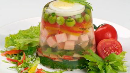 Холодец с желатином