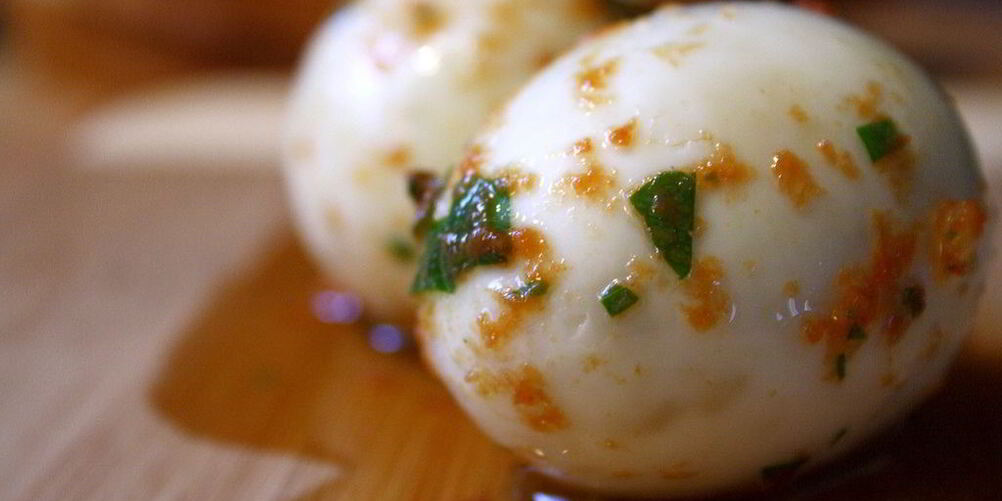 Рецепт маринованных яиц по-пьемонтски