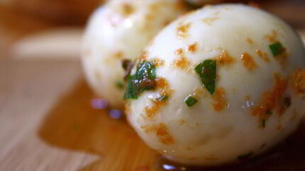 Маринованные яйца по-пьемонтски