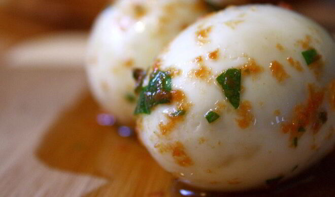 Маринованные яйца по-пьемонтски