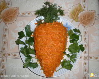 Морковка по-корейски