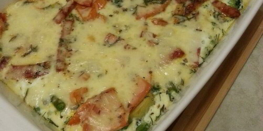 Рецепт фриттаты из замороженных овощей