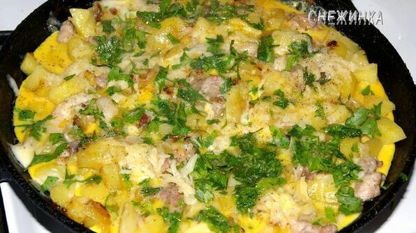 голландский крестьянский омлет